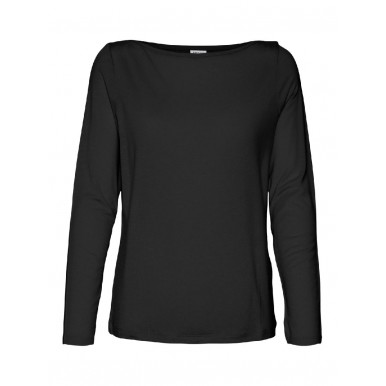 Vero Moda t-shirt manica lunga mava ls top scollo barca